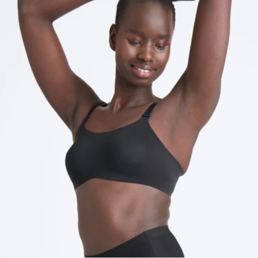 KNIX Evolution reversible bra wire free black/beige size 3 (36-38BC)